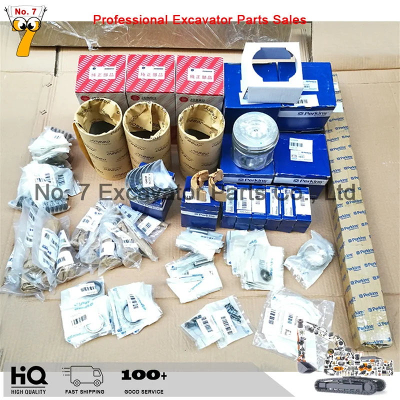 CAT excavator parts E320D2/323D2/324D2/326D2 C7.1 direct injection engine piston assembly T415098