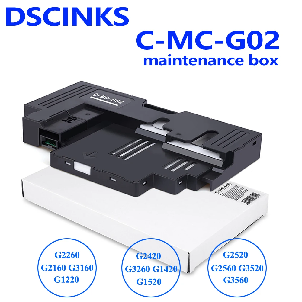 MC-G02 For Canon MC-G02 maintenance Canon G3560 G3520 G2560 G1520 G680 G580 G3860 G3821 G3820 G2860 G2820 G1820 Waste ink tank