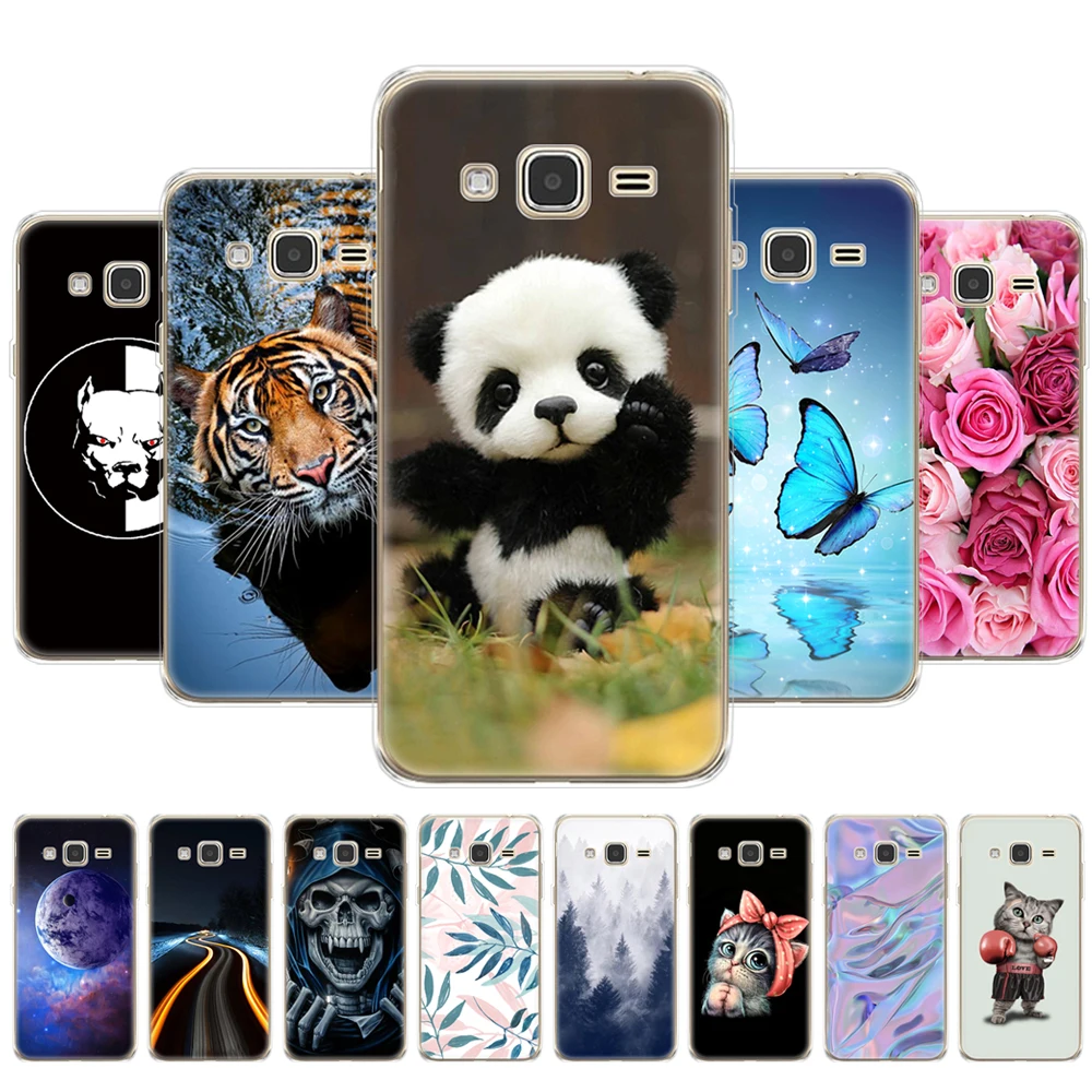 For Samsung Galaxy Grand Prime G530 Case Silicon Back Cover For Samsung g530 g531 Soft TPU Shell for Samsung grand prime Panda