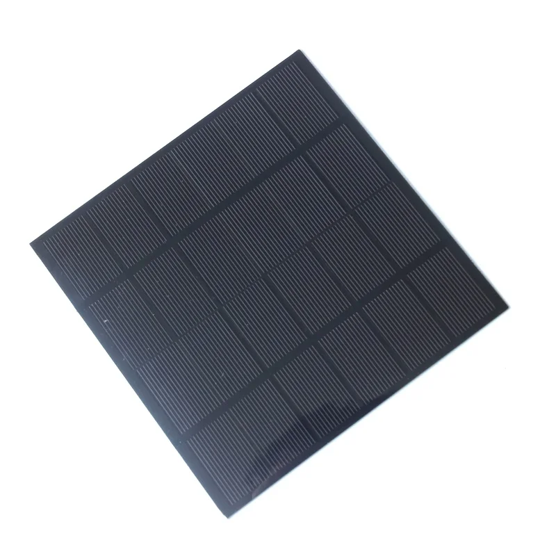 

BUHESHUI 3W 6V Mini Solar Cell Monocrystalline PET 145*145MM Solar Panel Charger For 3.7V Batttery System Wholesale 500pcs