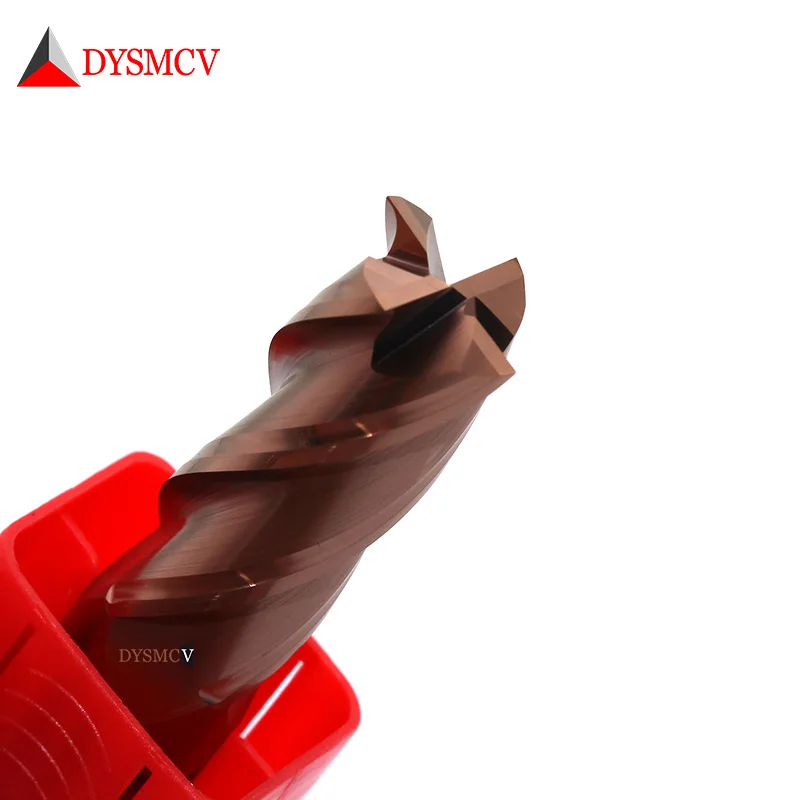 HRC60 3 mm 4 mm 5 mm 4-slot carbide end mill standard length 75 mm side milling slotted profile end mill