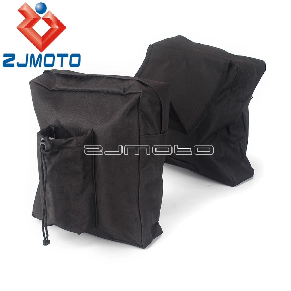 600D Oxford ATV Motorrad Tank Lagerung Sattel Tasche Für Kawasaki Honda Yamaha BMW Suzuki Dirt Bike Equine Zurück Pack Packtaschen taschen