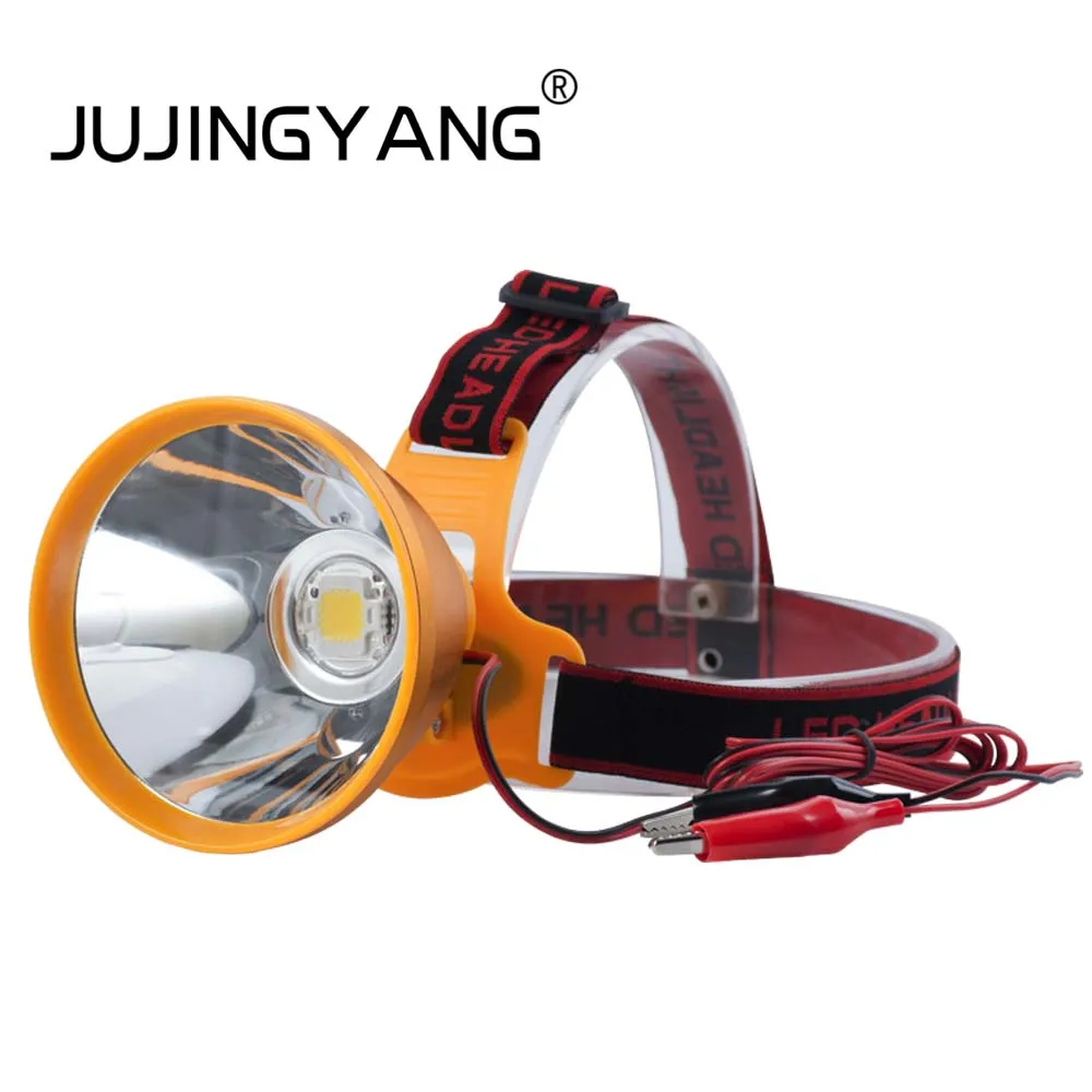 

Led Headlamp COB Floodlight Work Light for Hunt Fishing Searchlight High Power Flashlight Warm Light 12V Lantern Outdoor Camp