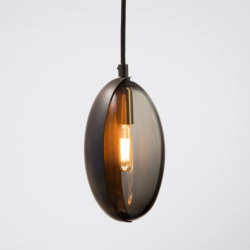 الحديثة الفاخرة الذهب قلادة Led أضواء الإضاءة غرفة الطعام غرفة نوم الزجاج قلادة مصباح المطبخ مصابيح معلقة تركيبات إضاءة مقهى #2