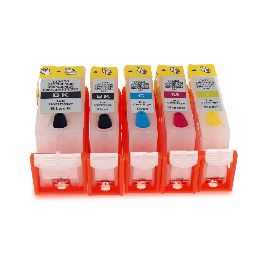 Refillable Ink Cartridge With ARC Chip PGI-520 CLI-521 Cartridge For Canon IP3600 IP4600 MP540 MP550 MP560 MP620 MP640 Printer