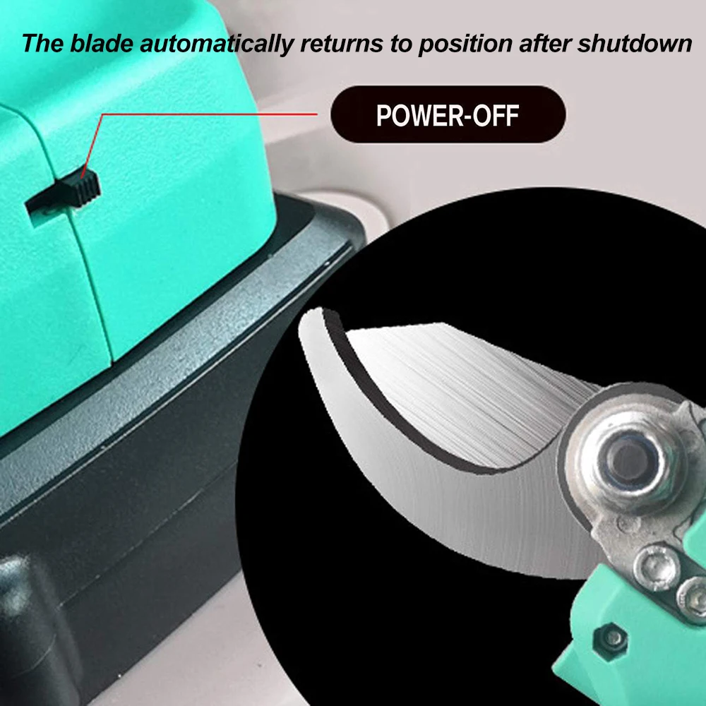 20V Draadloze Elektrische Oplaadbare Schaar Snoeischaar Boom Tuin Gereedschap Takken Snoeien Gereedschap Met Li-Ion Batterij