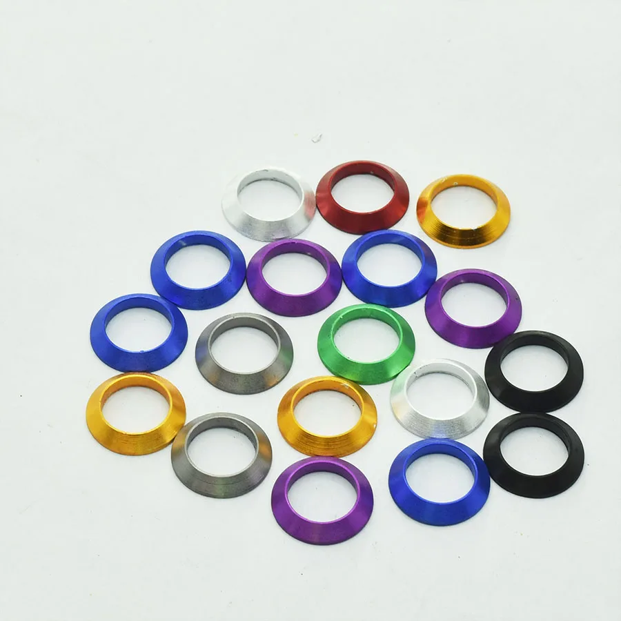 Decorative ring Trim ring for fishing rod   DIY Fishing Rod aluminum part Repair components mix size winding check