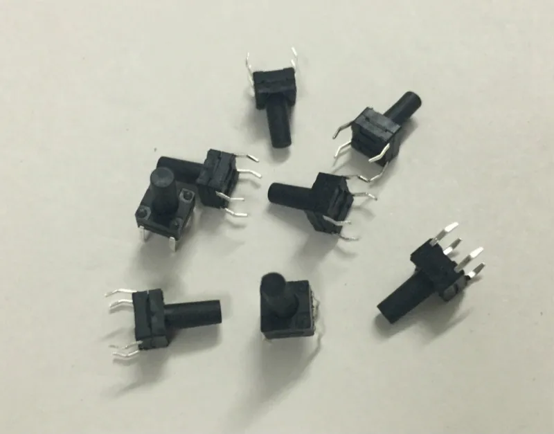 

20 шт./лот водонепроницаемые кнопки 6*6*4,3-13 мм DIP 4-контактный 6x6x4,3/5/6/7/8/9/10/11/12/13 тактовый переключатель 4-контактный DIP-кнопочный переключатель