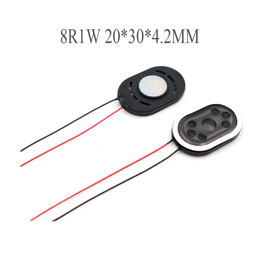 10pcs New Electronic dog GPS navigation speaker plate 8R 1W 8ohm 1W 2030 20 * 30MM thickness 4.2MM