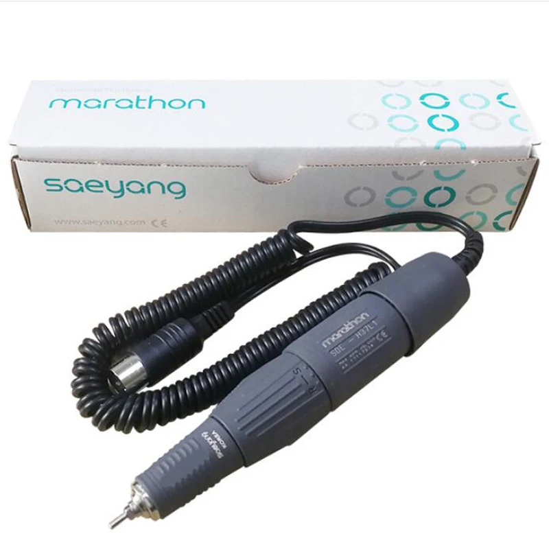 Ponceuse à ongles MARATHON N3 210 tr/min H37L1, appareil de manucure et pédicure, puissante, 65W, 35000