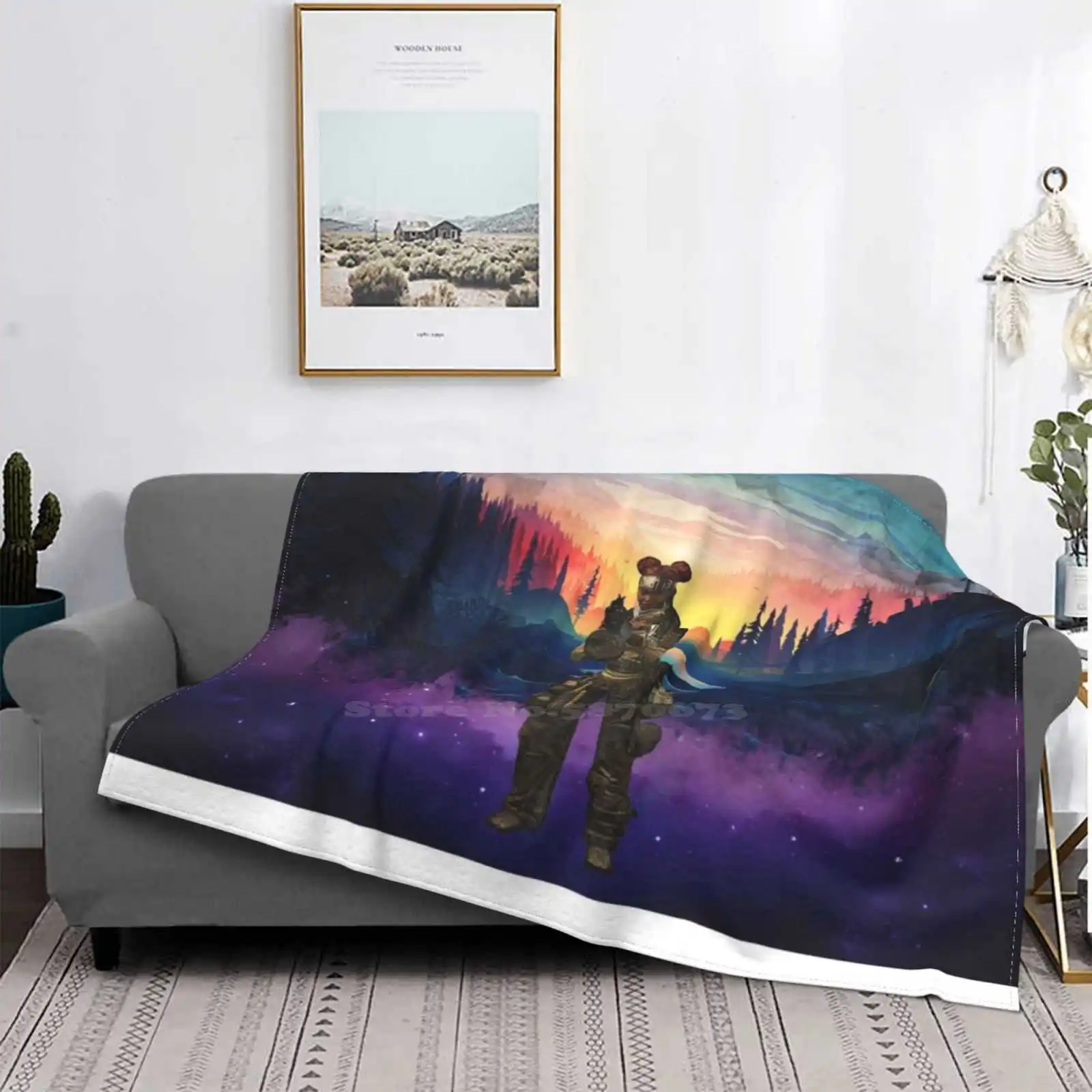 Apex Legends Lifeline Scene Air Conditioning Blanket Soft Throw Blanket Apex Legends Apex Legends Apex Legends Apex Legends