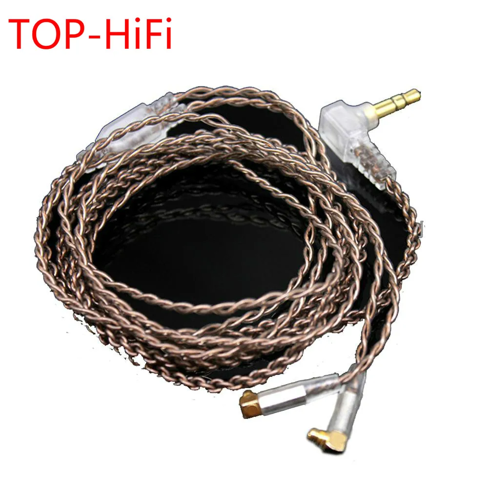 

TOP-HiFi 1.2m F7200 F4100 F3100 ER4SR ER4XR MMCX Headphone Upgrade Cable