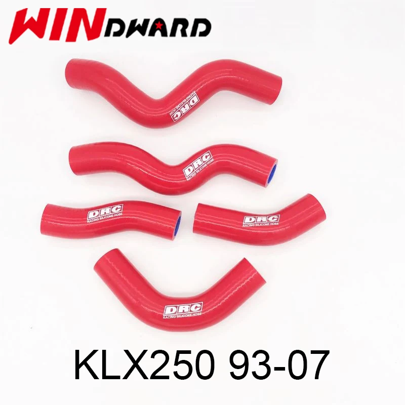 

High Temperature Resistance Motorcycle Silicone radiator coolant hose kit for KLX250 KLX 250 1993-2007