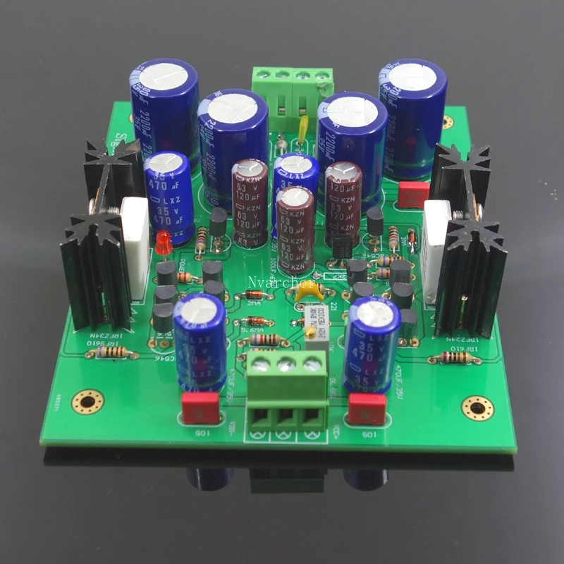 Sigma22-Tubo de campo de ruido UV Ultra bajo, componentes discretos, placa de potencia Servo positiva y negativa estabilizada por CC