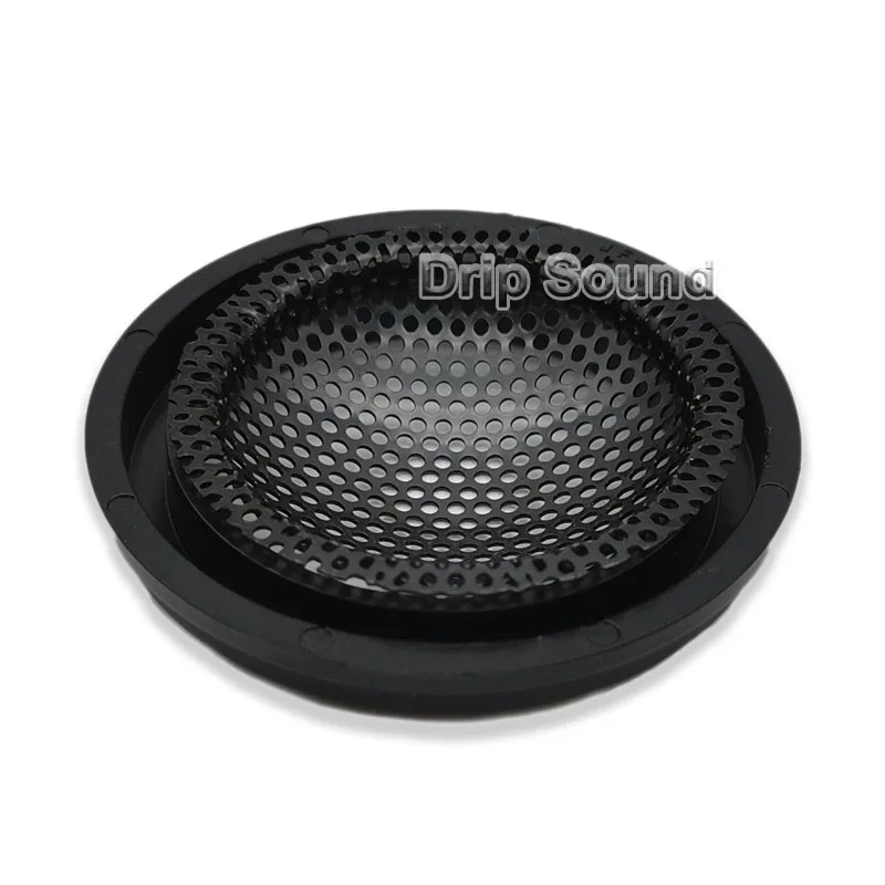 مكبر صوت للسيارة مقاس 1 بوصة ، غطاء شبكي مزخرف ، شبكة معدنية دائرية ، حماية 47 مللي متر