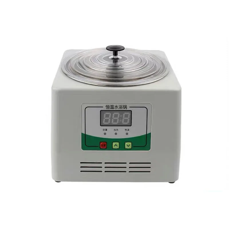 Digital Thermostat Water Bath Hot Bath Pot Single Hole Microcomputer Controlled Laboratory Water Bath Dental Lab Equipment New