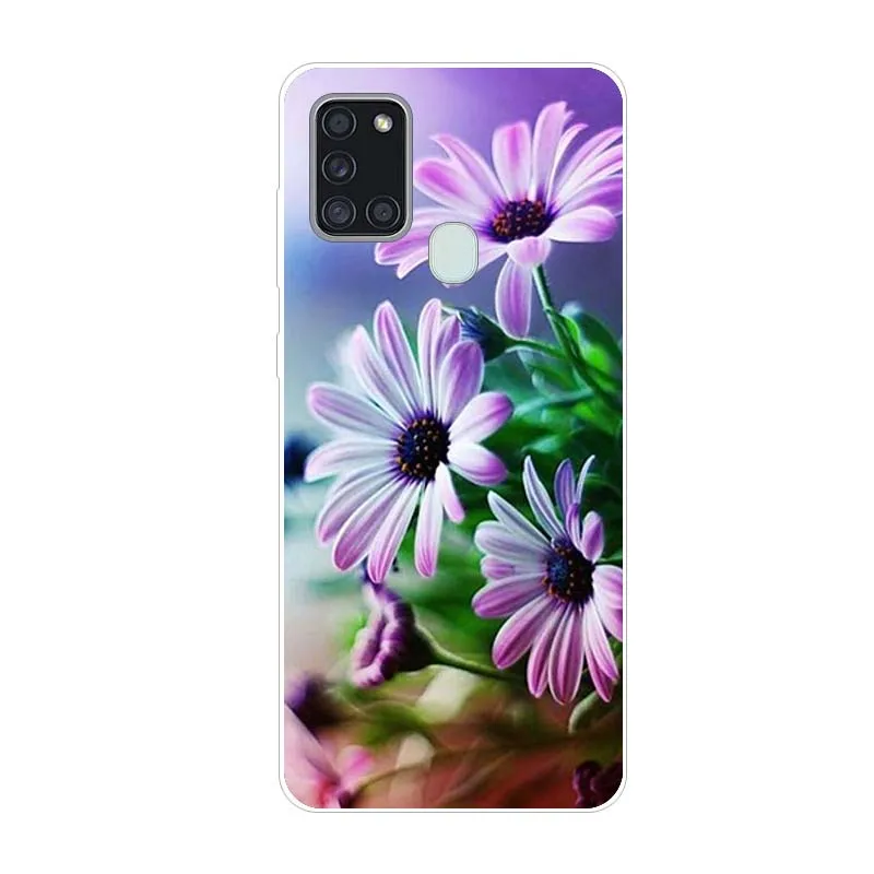 B Case For Samsung A21S Case Phone Cover Silicone Soft TPU Back Cover for Samsung Galaxy A21S Case A 21S A21 S Coque Bumper