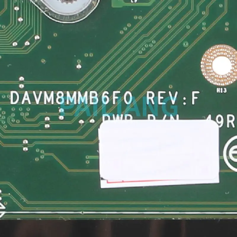 Imagem -03 - Placa-mãe Parpailiang para Computador Portátil Dell Vostro 1014 Placa Mãe 0v4df Gm45 Ddr2 Testada