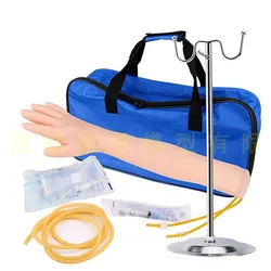 Nuova flebotomia anatomica a grandezza naturale venipunture Practice Arm anatomyInjection practice simulatore medico kit di addestramento per infermiere