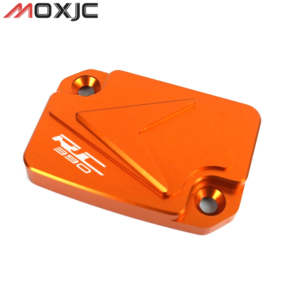 Aluminum Alloy Front Brake Fluid Reservoir Cap Cover Fuel Cap Pump Cover for KTM RC 390 RC390 2016-2021