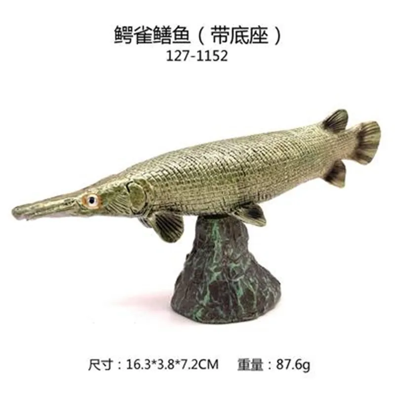 Figurines d'animaux marins pour enfants, modèles de jouets de stade de loups, poissons labouches, amphibiens, cadeaux de simulation