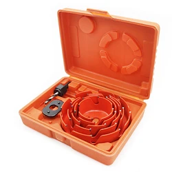 64-127mm Hole Saw Set Saw Cup Wood Crown/Core Drill Bit For Gypsum Board Wood Metal Density Board Metal Woodworking Tool коронка