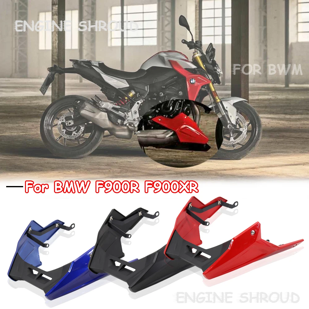 Motorcycle Accessories For BMW F900R F900XR 2022 2023 Exhaust Shield Guard Protection Cover New Engine Chassis Shroud Fairing