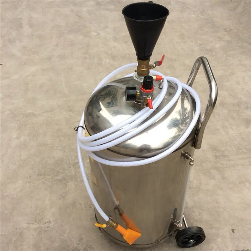 Imagem -06 - Engrossador Pneumático 304 de Máquina de Espuma para Lavagem de Carro de Baixa Pressão Ferramenta de Limpeza Equipamento de Beleza do Carro Ferramenta Aplicadora de Limpeza Aço Inoxidável