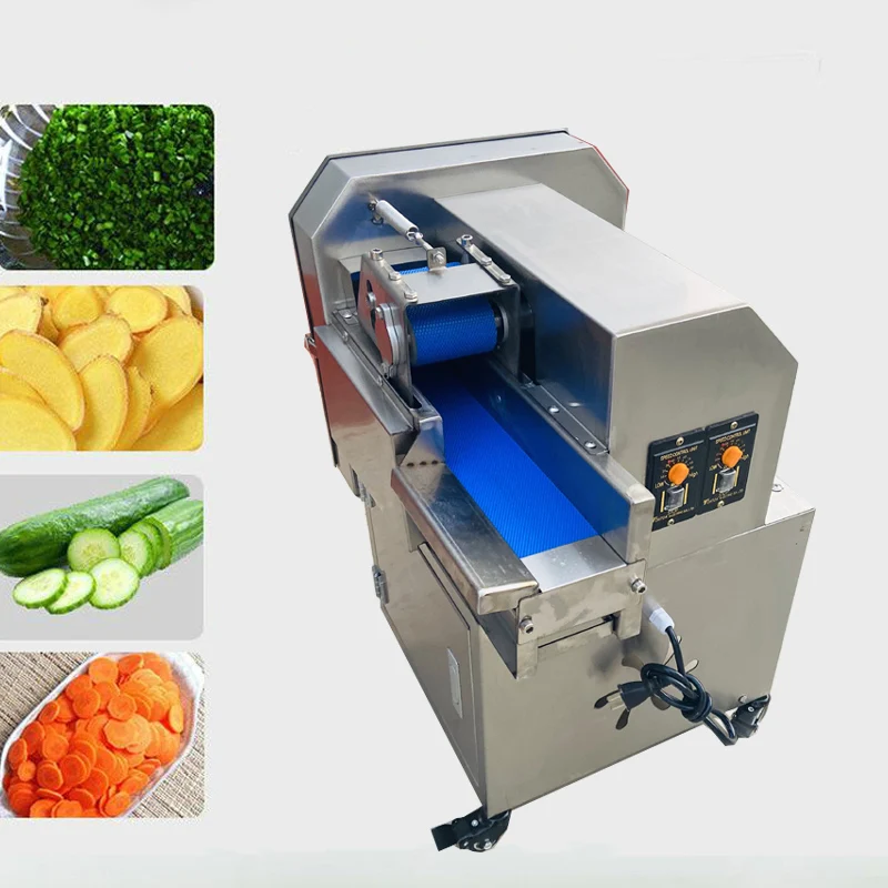 

Commercial 304 stainless steel mince cilantro and green onion cutter machine with the spining blades