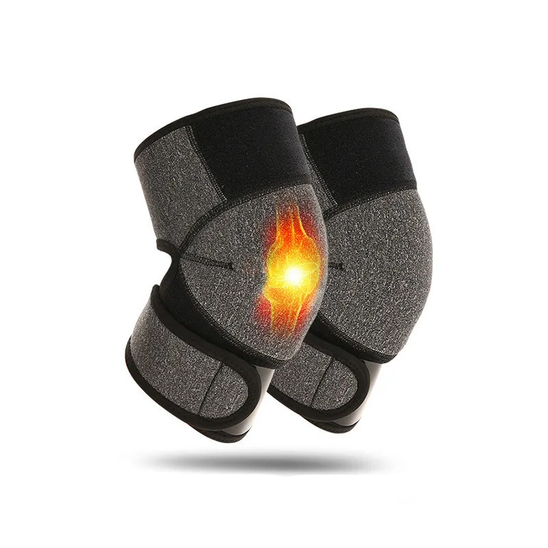 1 Pair Tourmaline Knee Brace Self Heating Knee Support Kneepad Arthritis Pain Relief Magnetic Knee Pads