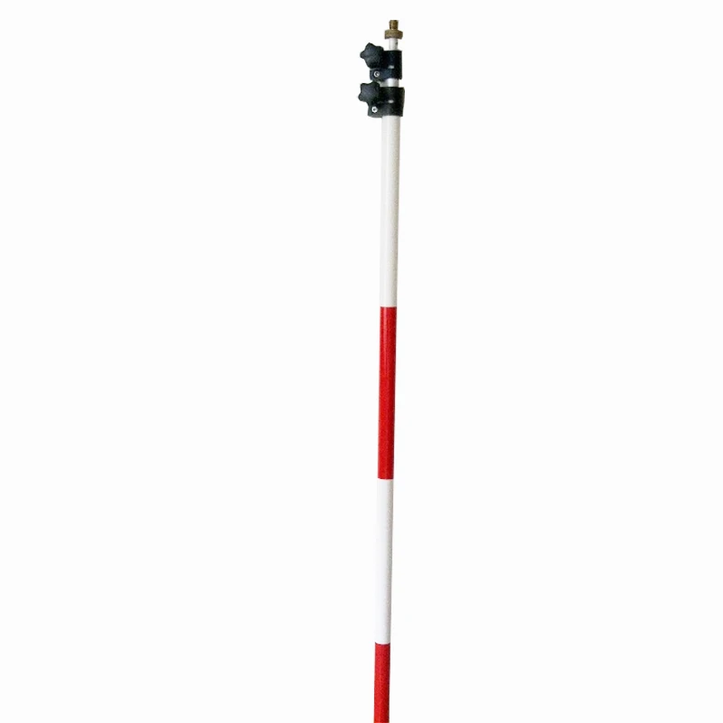 Heipoe survey Accessories 3.6m Telescopic Aluminum Prism Pole