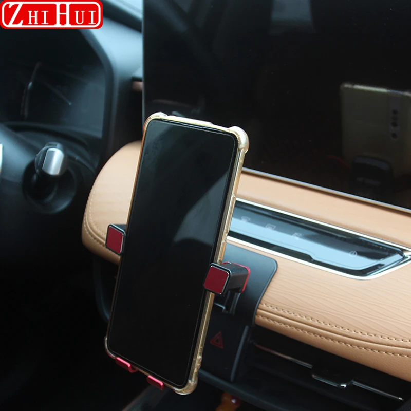 

Car Phone Holder For Great Wall Haval Hover Jolion 2023 2022 2021 Dashboard Air Vent Clip 360 GPS Gravity Bracket Accessories