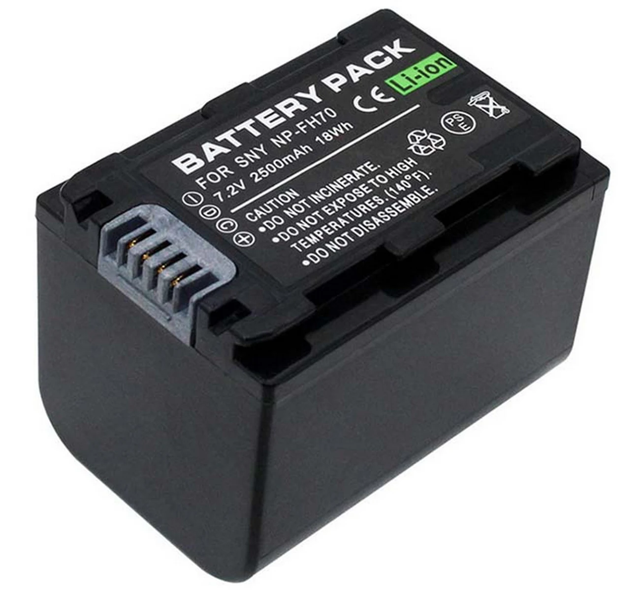 Battery Pack for Sony HDR-CX105E, HDR-CX106E, HDR-CX500VE, HDR-CX505E, HDR-CX505VE, HDR-CX520E, HDR-CX520VE Handycam Camcorder