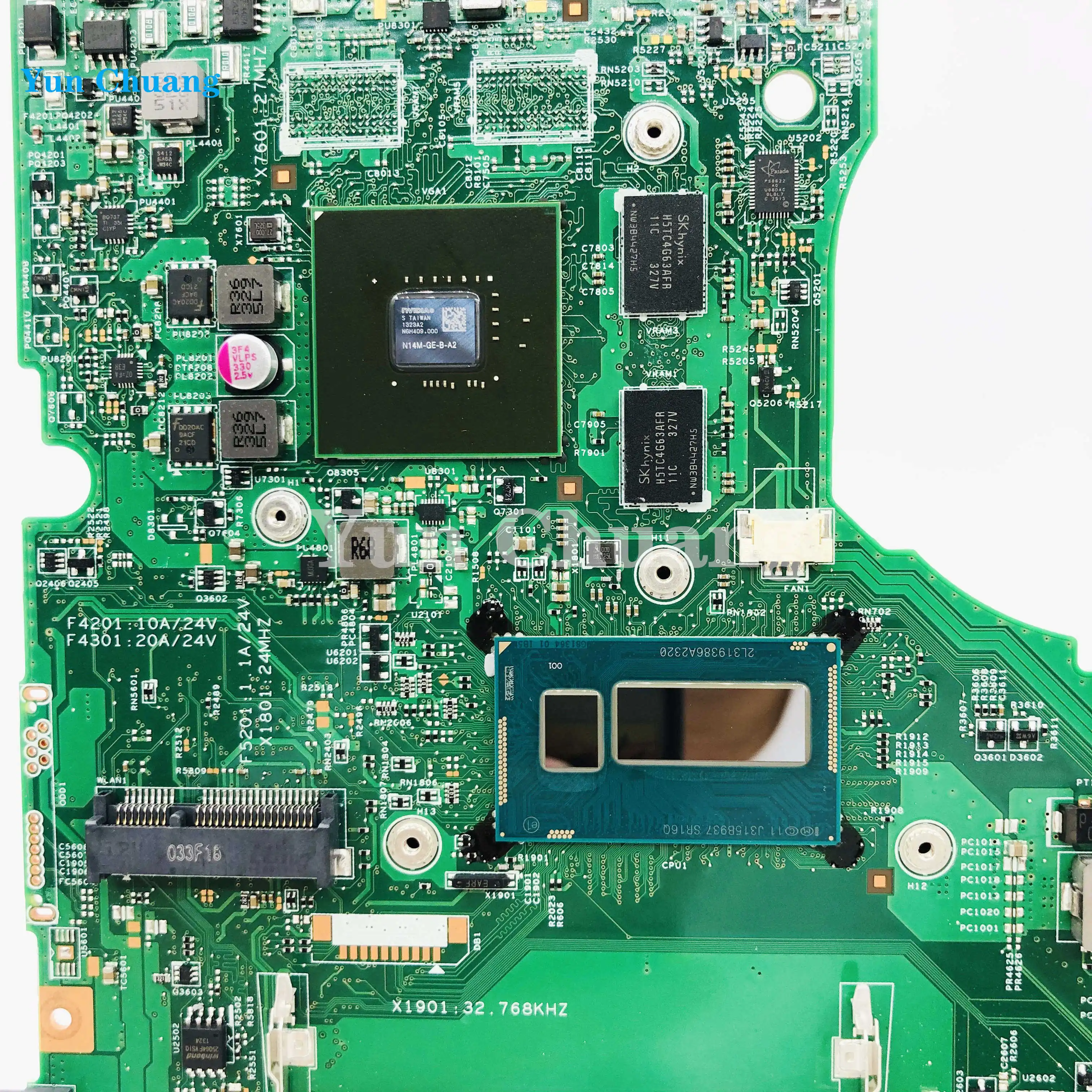 Imagem -06 - para Lenovo Ideapad S510p Toque Placa-mãe do Portátil com I34010u Cpu Gt720m 2g Gpu Ddr3l 100 Teste Ls41p mb 122931 48.4l106. 011