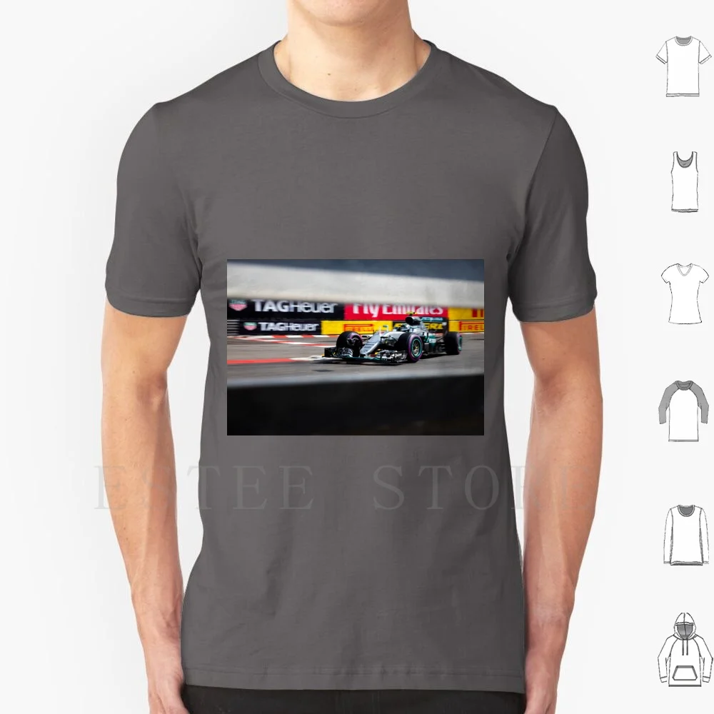 Monaco 2016 T Shirt DIY Big Size 100% Cotton Monaco 1 Formula Race Racing Vettel Kimi Verstapen Max Torro Rosso Rozberg Speed