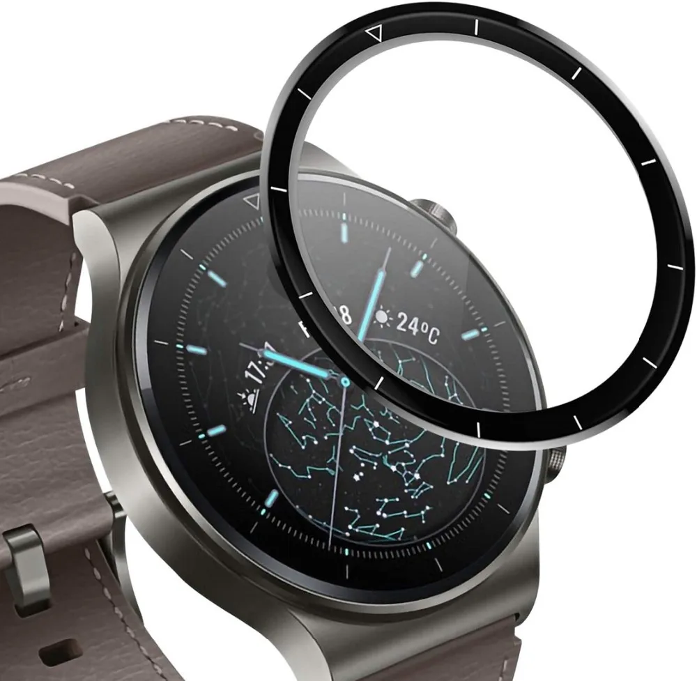 2 uds cobertura completa 3D curvado/vidrio templado/HD película protectora de pantalla de TPU transparente para Huawei Watch GT 2 Pro GT2 Pro GT 2pro