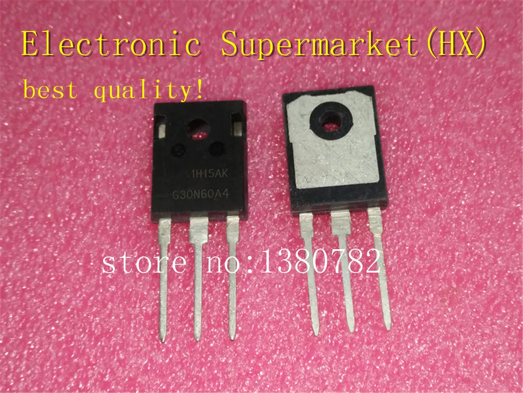 

New original 10pcs/lots G30N60A4 G30N60A G30N60 TO-247 IC In stock!