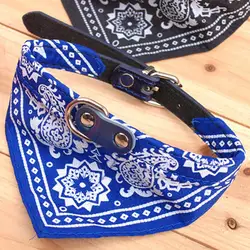 Moda carino regolabile cane gatto Bandana collare fazzoletto da collo Pet cravatte bavaglini signore sciarpe di seta prodotti per animali accessori