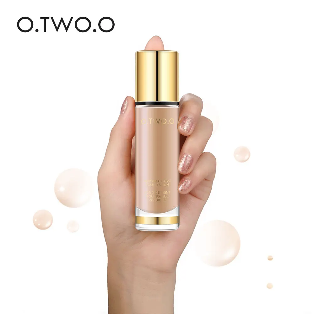 O.TWO.O Wholesale Liquid Foundation for Face Base Makeup Waterproof Face Corrector Moisturizer Face Concealer Cosmetics 8 Colors