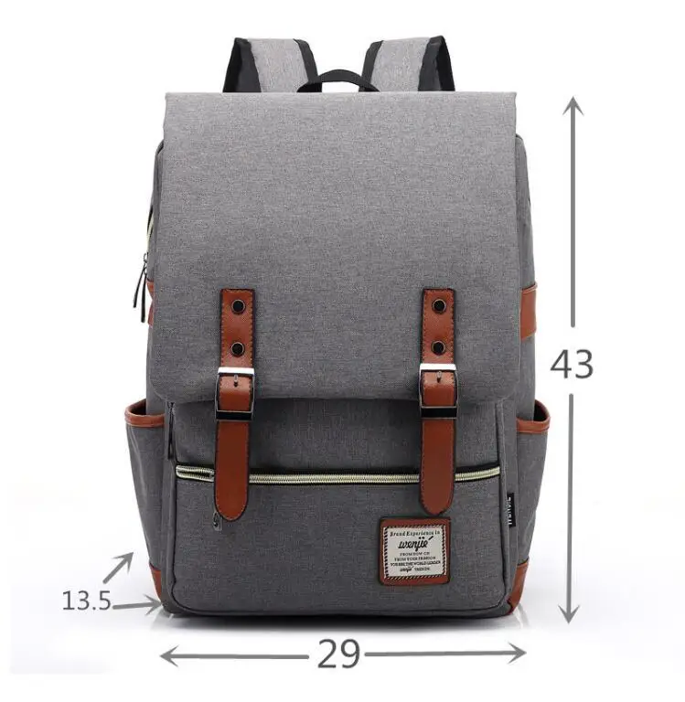 Customize Your Logo Name Image USB Charge Laptop Backpack Women Bags Men Travel Backpacks Casual Bag School Bags For Teenager