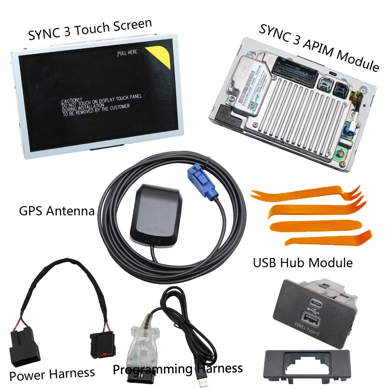 

NEW Auto Parts SYNC 2 to SYNC 3 v3.4 Version Upgrade Kit APIM Module Multimedia System for Ford Lincoln J2GT-14G370-FCD