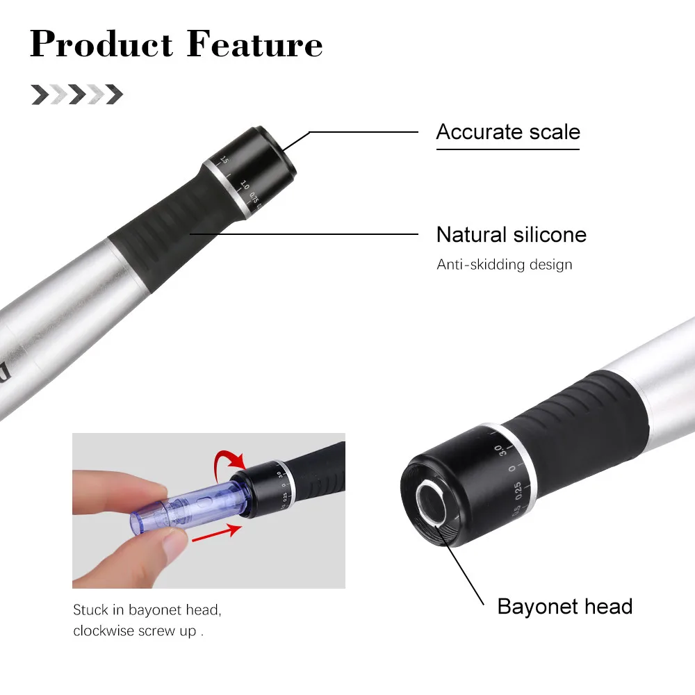 Dr Pen Ultima A1 Wired Microneedle Pen Cosmetic Needling Derma Pen 5 Level Speed Micro Needle Mesotherapy Skin Care Device