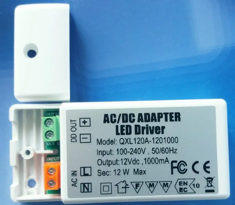 3 years warranty 12V 30w 24w 18w 12W 6w ac 100V-240V Lighting Transformers safe Driver power supply