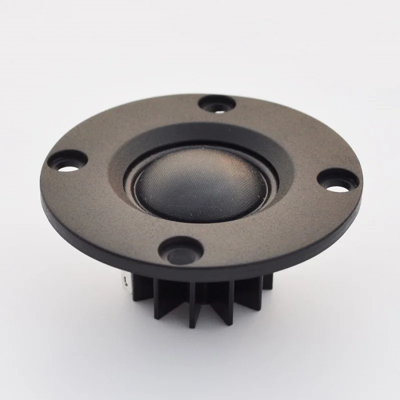 2Pc Hifi 1นิ้วทวีตเตอร์ลำโพง Treble ลำโพง6ohm 30W โดมผ้าไหมฟิล์ม Neodymium อลูมิเนียมความร้อนอ่างล้างหน้า ABS ใหม่ขาย
