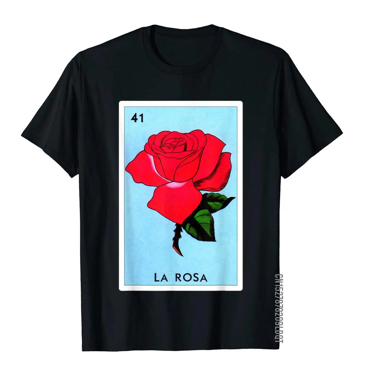 La Rosa Mexican Lottery Gift - Classic Version La Rosa T-Shirt Gift Cotton Young Tops T Shirt Preppy Style Coupons T Shirt