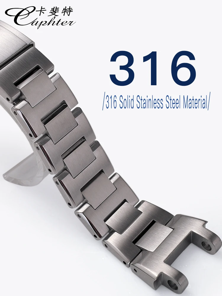 316 Stainless Steel Wristwatch Strap Metal Bracelet For Men Watch Accessories For Casio For GSHOCK Watch Band MTG-B1000 MTGB1000