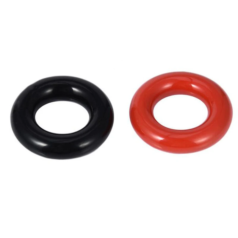 1PC Golf Training Aids Golf Clubs Weight Power Swing Ring Warm Up Strength Practice Resistance Training  Black & Red