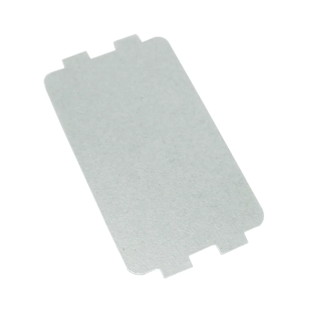 5pcs Thicker Spare parts for microwave ovens mica microwave 10.7*6.4cm mica sheets for Midea magnetron cap microwave oven plates