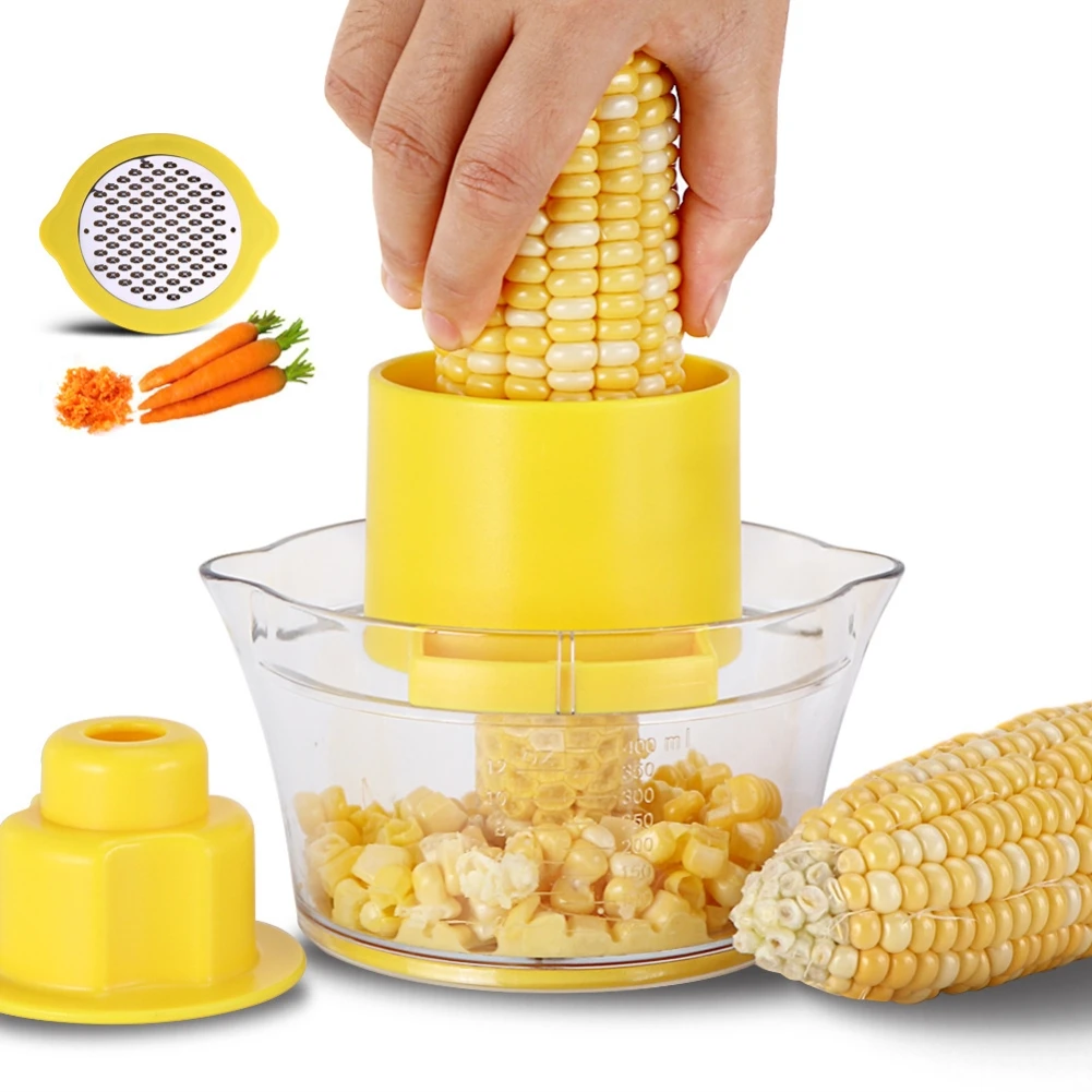 

Stainless Steel Corn Stripper Corn Peeler Corn Cutter Corn Cob Remover Corn Stripping Tool Kitchen Cooking Tools