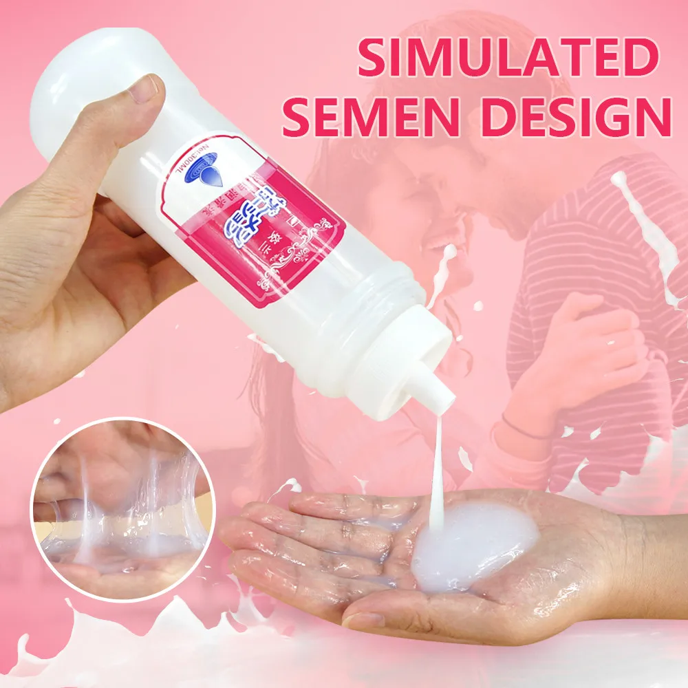 Female Butt Lubricant for Woman Cream Sex Capacity Viscous Lube Water Based Oil Lubricantion for Anal masturbator with sperm